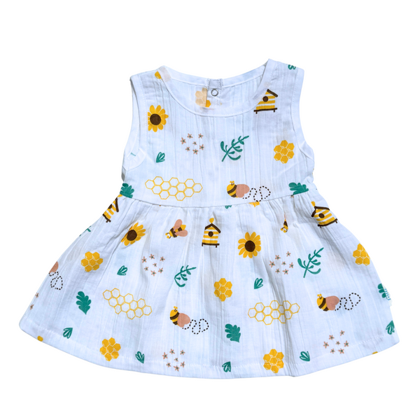 Muslin frocks with cute prints