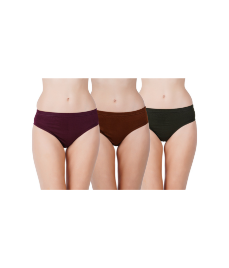 Ladies Dark Plain Panties